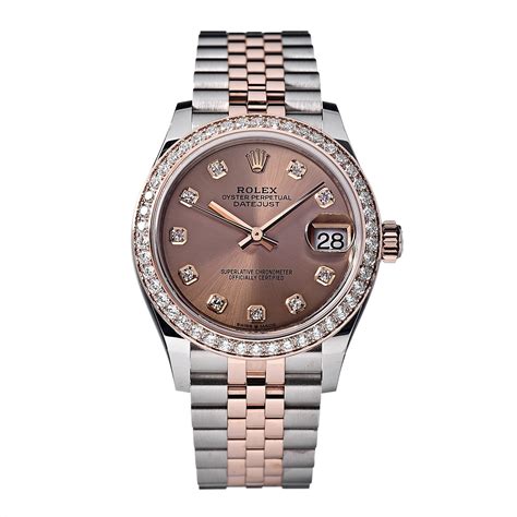 rose gold rolex watch female|female rolex oyster perpetual datejust.